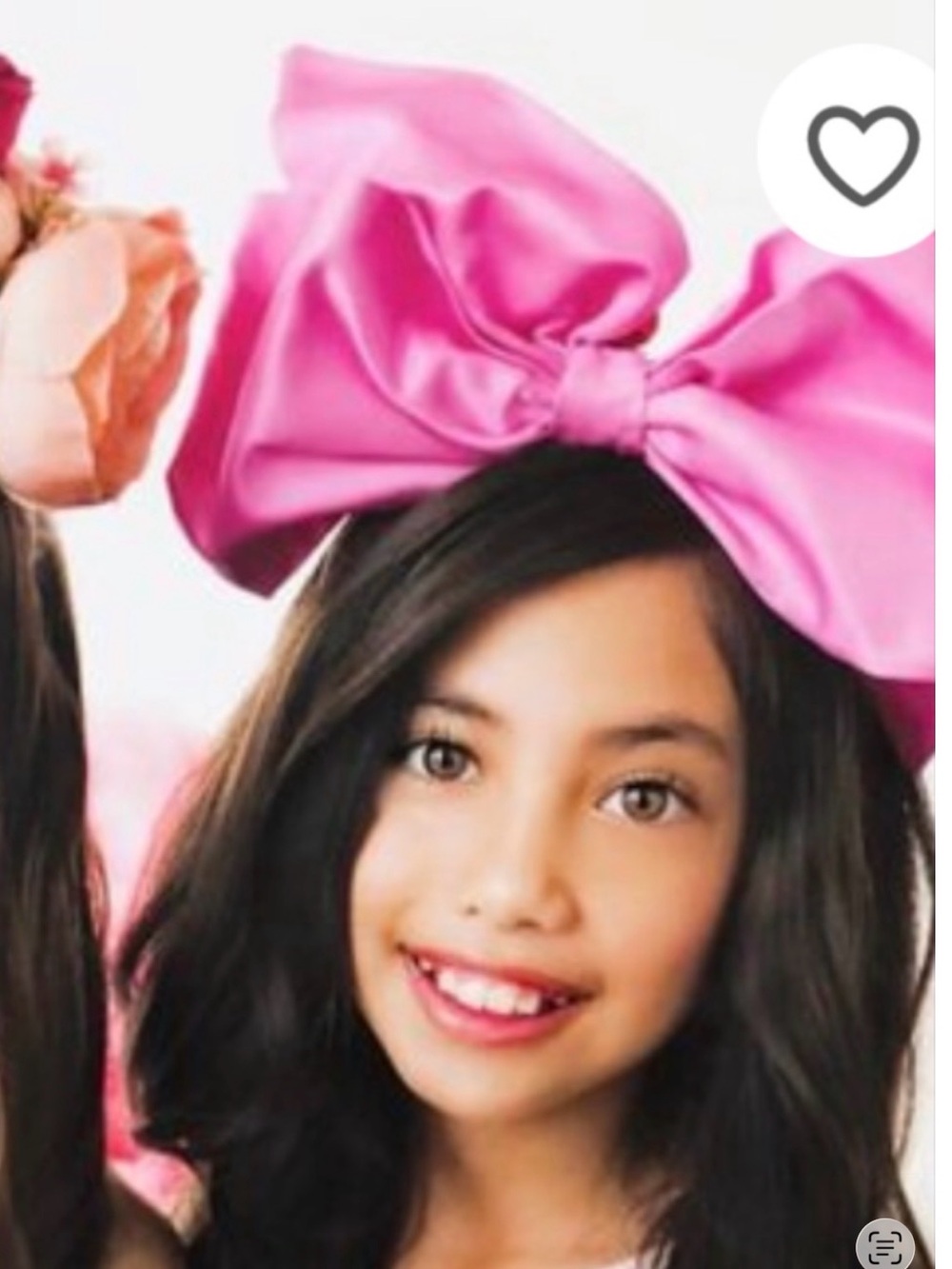 Ma Belle Mademoiselle oversized hot pink bow headband